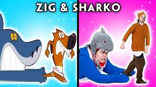 UNEXPECTED INCIDENT | Compilation Of Zig & Sharko Funny Episodes | Woa Parody