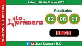 BINGO 82 EN PRIMERA EN LA PRIMERA- JOSÉ NÚMERO RD