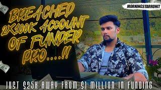 Breached 2x100k Account Of Funder Pro || Just 25k Away From $1 Million Funding