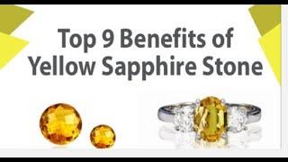 PUKHRAJ STONE | Price, Benefits of YELLOW SAPPHIRE STONE (ENGLISH)