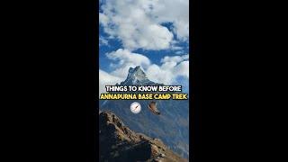  Annapurna Base Camp Trek | Complete Information Guide |Travel Nepal #nepal #travelnepal