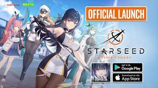 STARSEED: Asnia Trigger Mobile Gameplay - Official launch on Android, iOS