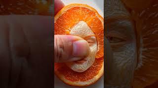 Funny Orange Squeezy #relaxing #relax #satisfying #oddlysatisfying #asmrvideo  Face