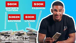 How Jalen Hurts Spent His First $1M in the NFL | My First Million | GQ Sports