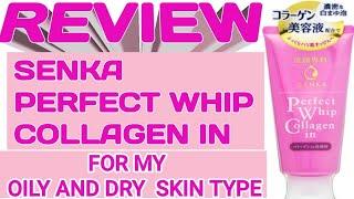 SENKA PERFECT WHIP COLLAGEN IN AFTER 24 DAYS OF USED // REVIEW