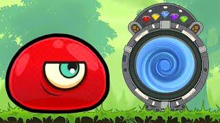 Суровый КРАСНЫЙ ШАР на СПЕЦЗАДАНИИ! 1-6 УРОВНИ. Мультик ИГРА Red Ball Rush