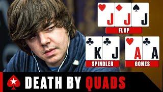 EPIC Deaths by QUADS | PokerStars