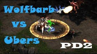 Wolfbarb v.s. Ubers - Project Diablo2 (Key Farming, Organ Farming and Ubers!)