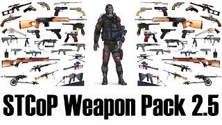 STCoP Weapon Pack 2.5 - Оружейный пак S.T.A.L.K.E.R. Зов Припяти