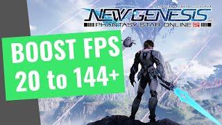 Phantasy Star Online 2 New Genesis - How to BOOST FPS and Increase Performance