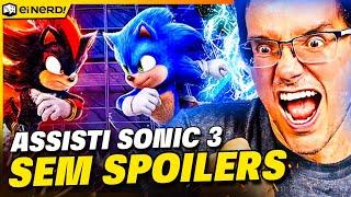 ASSISTI SONIC 3 - VALE A PENA? OPINIÃO SINCERA [SEM SPOILERS]