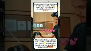 masyaallah wajah aaliyah ceria sekali,liat baby arash ketawa#aaliyah#thariq#aurel#shorts#shortvideo