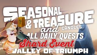 Season Candles, Treasure Cakes and Daily Quests | Valley of Triumph | SkyCotl | NoobMode