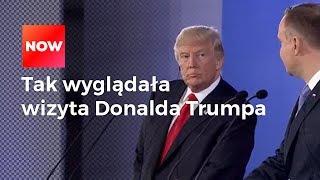 Tak wyglądała wizyta DONALDA TRUMPA W POLSCE