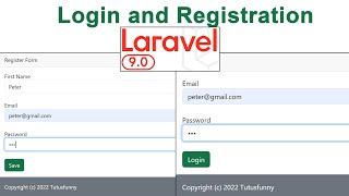 Laravel 9 Custom Login and Registration