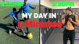 Day In The Life Of A Footballer In Spain In 5 Minutes