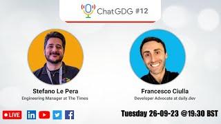 ChatGDG #12 - Francesco Ciulla, Developer Advocate at daily.dev