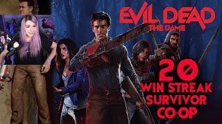 Evil Dead: The Game ~ 20 Win Steak!! (Co-op Survivor)