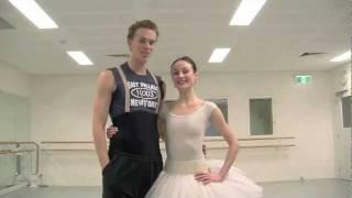 Australian Ballet principal dancers Amber Scott and Adam Bull