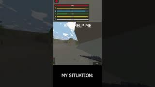 "bro help me" - meanwhile I'm 1v3 #unturned #gaming #memes #arid #unturnedarid  #gun #pvp