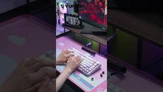 Typing ASMR of YUNZII B75 Pro, Cocoa Cream V2 switch #keyboard #yunzii #asmr