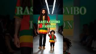 Reggae  Vibes Fashion #reggae  #reggaelovers #aifashion #rastafari  #daddyson  #babyfashion