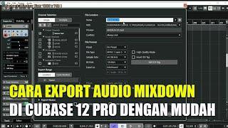 How to Export Audio on Cubase 12 Pro !! Friend Records