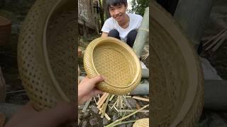 Master Qiu Zhumu.#Use of bamboo weaving #Bamboo weaving and modern design #High-end bamboo weaving