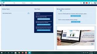 How to Start a Project in STM32CubeMX