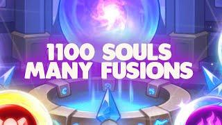 1100 SOULS & MANY FUSIONS in Legend of Mushroom