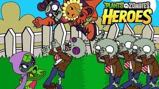 PLANTS VS ZOMBIES HEROES - Episode 1,2,3,4,5 - Complete ANIMATION!