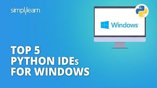 Top 5 Python IDEs For Windows | Best Python IDEs | Python IDEs For Beginners | #Shorts | Simplilearn