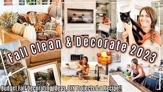 FALL CLEAN & DECORATE WITH ME 2023 :: Fall Cleaning & Decorating on a Budget