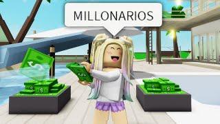 CREAMOS UNA CIUDAD SOLO PARA MILLONARIOS EN BROOKHAVEN ROBLOX