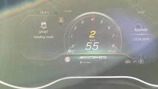 Mercedes amg c43 facelift launch 0-100