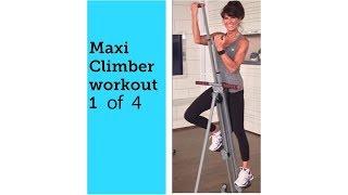 Maxi Climber Rosalie Brown 20 Minute Workout 1 of 4