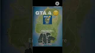 GTA 4 VS GTA V #gta5 #gta4 #vs #gtavmap #shorts #gta4vsgta5map #technogamerz