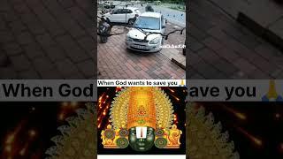 When God Venkatesya save you from uncontrolled car  #shortsfeeds #omnamovenkaesya #omnamonarayna