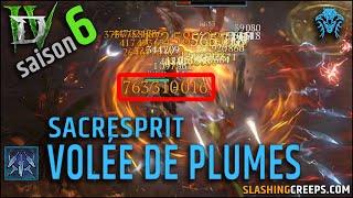 Build Sacresprit Volée de Plumes Diablo 4 Saison 6, pour éclater le tourment 4 !