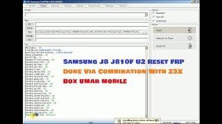 Samsung J8 J810F U2 Reset FRP Done Via Combination With Z3X Box