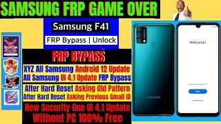 Samsung Galaxy Android 12 FRP Bypass Without Pc || Samsung F41 (F415F) Frp Google Account Bypass ||