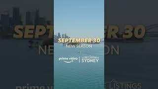 Luxe Listings Sydney Season 3 Starts September 30 | #Shorts #PrimeVideo