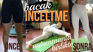 Bacaklarımı Nasıl İncelttim? İç Bacak ve Basen Hareketleri/Skinny Fat İçin Antrenman/Evde Spor