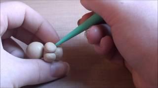How to put boobs on your polymer clay chibis