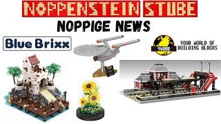 Noppige News Blue Brixx Neuheiten und ein Bahnhof MOC bei YWOBB vom Designer NeoSephiroth