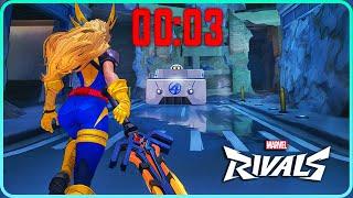 All Heroes Reactions When Time Is Running Out Marvel Rivals