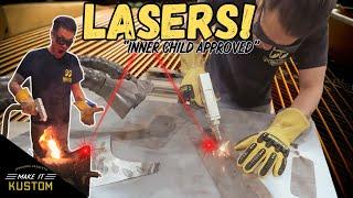 LASER BEAMS For CLEANING & WELDING! Honest Comparison To Other Methods