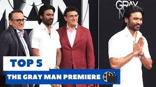 Top 5 Moments at The Gray Man Premiere | @KaunBolaaBollywood