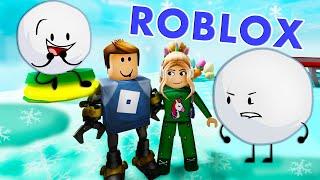 Как победить ?   РОБЛОКС  СНЕЖНЫЙ ШАР / ROBLOX SNOWBALL