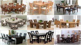 Dining Table: 100 Latest Wooden dining table & chair design | Modern Dining Table Set - 2021